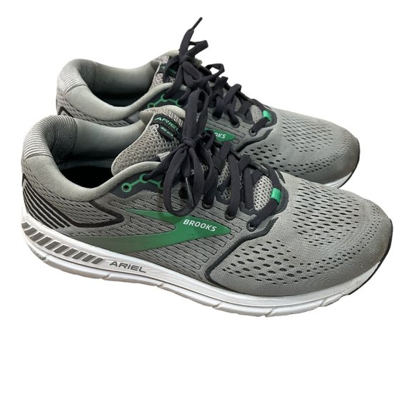 Brooks Shoes - Brooks Womens Ariel 20 1203151D076 Gray Running Shoes Sneakers Size 11 Wide(D)